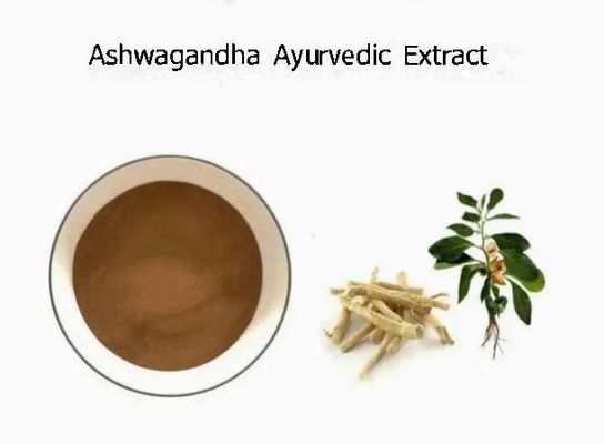 Pflanzliche Extrakt Ashwagandha Ayurvedische Extrakte CAS NO 90147-43-6 5% Withanolide Pulver