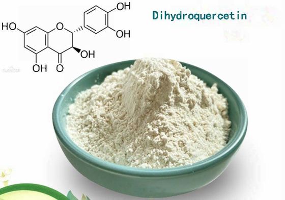 Natürliche Nahrungsergänzung Taxifolin Dihydroquercetin 80% 95% 98% CAS NO 480-18-2 Extrakt Pulver