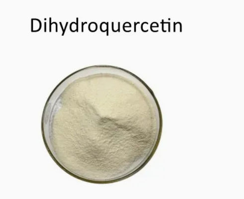 Natürliche Nahrungsergänzung Taxifolin Dihydroquercetin 80% 95% 98% CAS NO 480-18-2 Extrakt Pulver