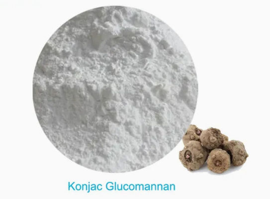 Natürliches Konjac-Glucomannanpulver CAS NO 37220-17-0 Reinheit Konjac-Wurzel-Extraktpulver
