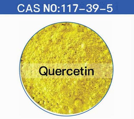 Pflanzenextrakt pharmazeutische Qualität Quercetin anhydrisch CAS NO 117-39-5 Gelbpulver